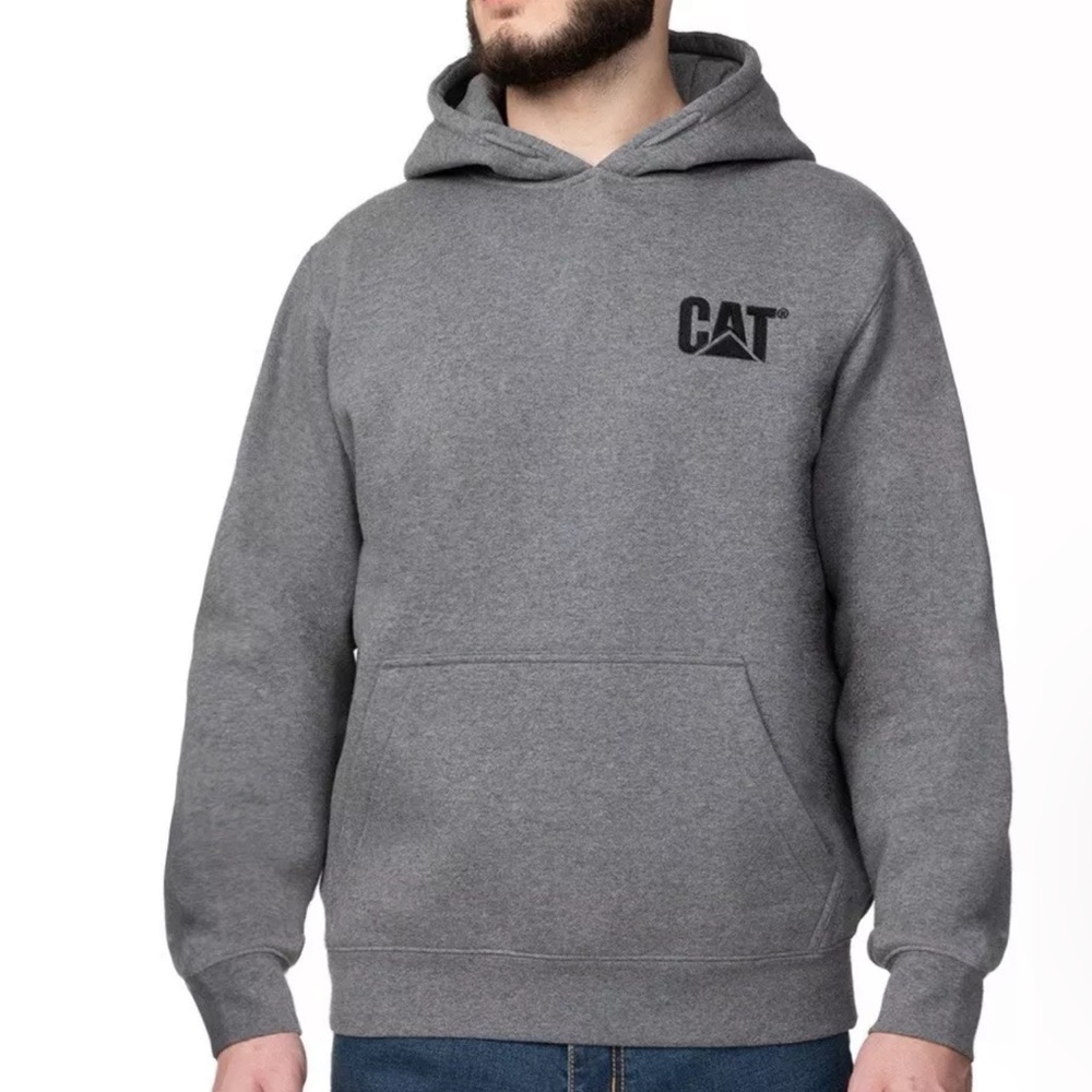 Men’s Caterpillar heavy Weight Hoodie Gray